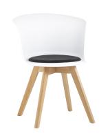 Стул Blossom с подушкой белый. Фото №1