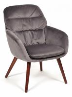 Кресло ORFEI (mod. DM4156)   дерево, ткань, 65*75*87, серый (28-grey). Фото №1