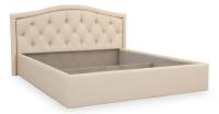 Верона Кровать 1.6 крем (экокожа) фото Верона Кровать 1.6 крем (экокожа)