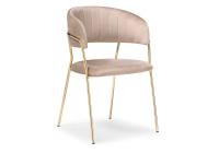 Стул Kamelia cappuccino / gold. Фото №1