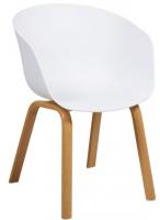 Стул Shell new white. Фото №1