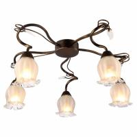 Потолочная люстра Arte Lamp Glamore A7449PL-5BR фото Потолочная люстра Arte Lamp Glamore A7449PL-5BR