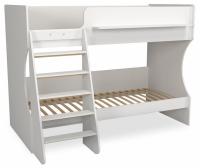 Кровать двухъярусная Р438 Капризун 3, белый фото Кровать двухъярусная Р438 Капризун 3, белый. Фото №1