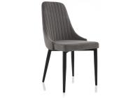 Стул Kora dark gray / black. Фото №1