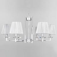 Подвесная люстра Eurosvet Alegria 60114/6 хром фото Подвесная люстра Eurosvet Alegria 60114/6 хром. Фото №1