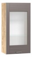 Шкаф навесной  Livorno  НМ 011.30, Софт Графит, Дуб Бунратти фото Шкаф навесной  Livorno  НМ 011.30, Софт Графит, Дуб Бунратти. Фото №1