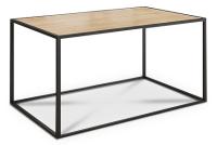 Стиль 1 Стол журнальный черный муар/дуб сонома фото Стиль 1 Стол журнальный черный муар/дуб сонома