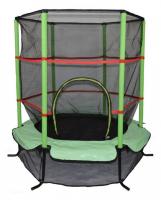 Батут AL-140 1400 мм, зеленый, черный фото Батут AL-140 1400 мм, зеленый, черный. Фото №1