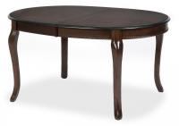 Стол раскладной Royal ( RY-T6EX ) дерево гевея/мдф, 150+44х106х75см, Tobacco