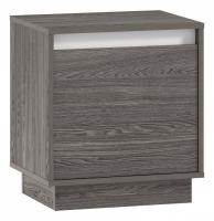 Тумба  НМ 040.09 Virginia Белый Скандинавский/Ясень Анкор темный. Фото №1