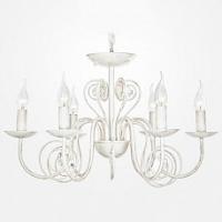 Подвесная люстра Eurosvet Tomas 60018/6 белый с золотом. Фото №1