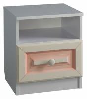 Алиса Тумба прикроватная Белый/ Крем