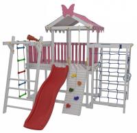 Комплекс игровой ДК2Р, розовый, серый фото Комплекс игровой ДК2Р, розовый, серый. Фото №1