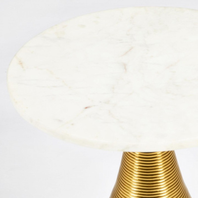 Столик кофейный Secret De Maison CINTRA ( mod. 12473 ) алюминиевый сплав/мрамор, 40,7x40,7x52,7см, золотой/gold фото Столик кофейный Secret De Maison CINTRA ( mod. 12473 ) алюминиевый сплав/мрамор, 40,7x40,7x52,7см, золотой/gold. Фото №2