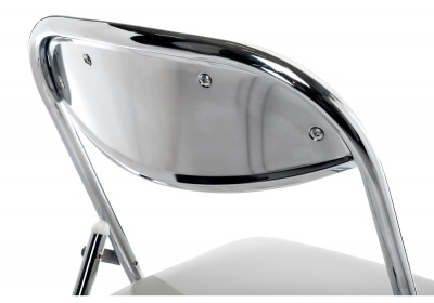 Стул Fold раскладной белый фото Стул Fold раскладной белый. Фото №4