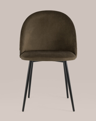 Стул Фолио велюр коричневый. Фото №5