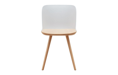 Стул DC-S097A белый/бук фото Стул DC-S097A белый/бук. Фото №2