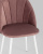 Стул Логан велюр пыльно-розовый белые ножки фото Стул Логан велюр пыльно-розовый белые ножки. Фото №9