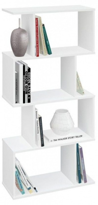 Стеллаж Polini Home Smart, белый. Фото