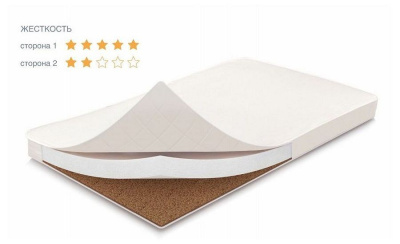 Матрас для новорожденных Polini Kids Волшебные сны 1190x560, белый. Фото