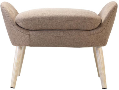 Банкетка-скамейка АРТ ДЕКО велюр бежевый сталь золото фото Банкетка-скамейка АРТ ДЕКО велюр бежевый сталь золото. Фото №4