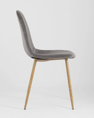 Стул Валенсия велюр серый. Фото №5