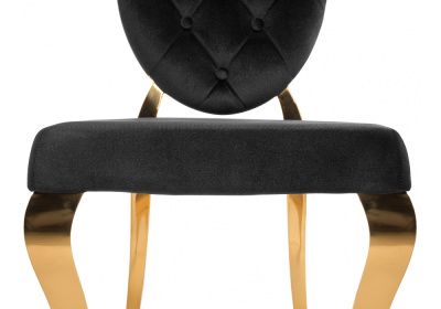 Стул Odda черный / золотой. Фото №4