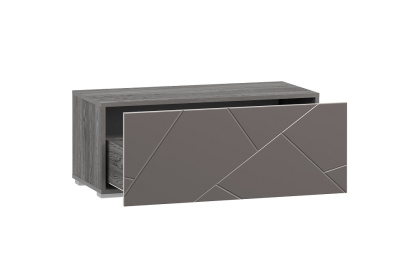 Тумба Summit НМ 011.86-01, Софт Графит, Ясень Анкор темный фото Тумба Summit НМ 011.86-01, Софт Графит, Ясень Анкор темный. Фото №2