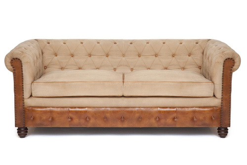 Диван 3-х местный Secret De Maison Манчестер (Manchester) 129S (Античный светлый). Фото №1