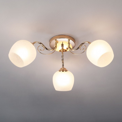 Потолочная люстра Eurosvet Wendy 30138/3 золото. Фото №2