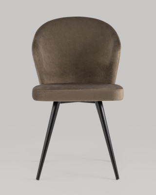 Стул Танго велюр коричневый. Фото