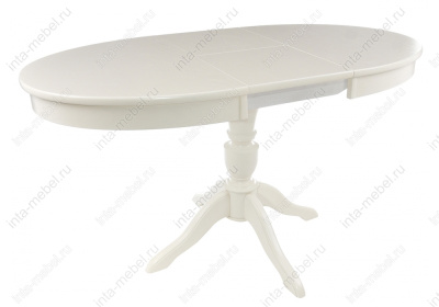 Стол деревянный Arno без патины / молочный. Фото №2