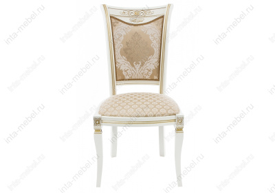 Стул деревянный Mariano молочный / патина. Фото №3