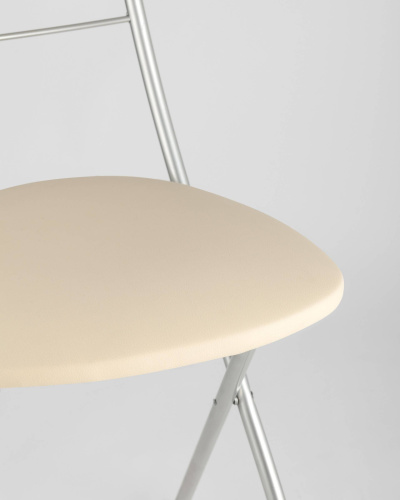 Стул складной М8-01 Компакт слоновая кость. Фото №10