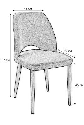 Кресло офисное TopChairs Harmony черное фото Кресло офисное TopChairs Harmony черное. Фото №3