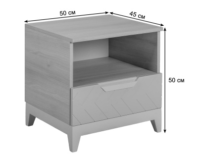 Тумба для прихожей Сканди_Грей фото Тумба для прихожей Сканди_Грей. Фото №3