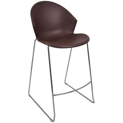 Стул Smile-4 барный хром фото Стул Smile-4 барный хром. Фото №3