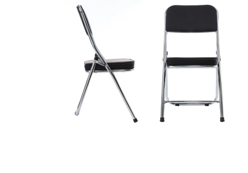 Стул Chair раскладной черный. Фото №6