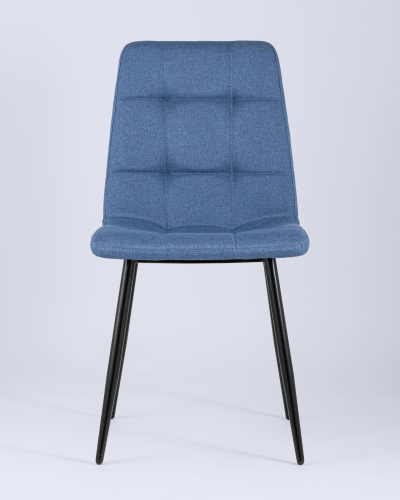 Стул Вольт рогожка синий. Фото №5