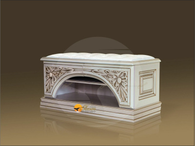 Банкетка с арочными дверками ППУ Б5.2-6. Фото