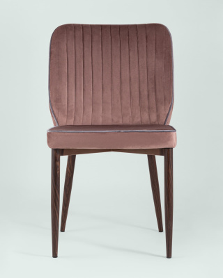 Стул Лоренс велюр пыльно-розовый фото Стул Лоренс велюр пыльно-розовый. Фото №5