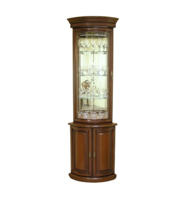 Витрина угловая Милан 6. Фото