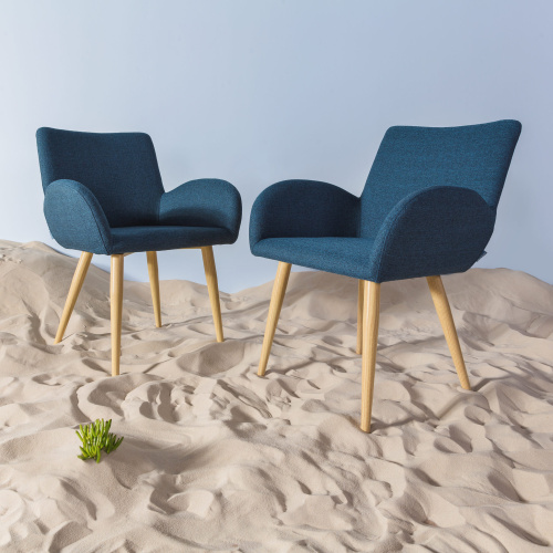 Кресло Henrik Сканди Блю Арт. Фото №7