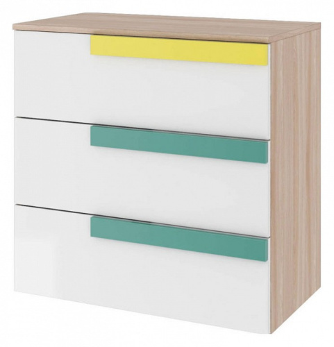 Умка СТЛ.302.03 Комод Ясень лион песочный/Белый. Фото №1