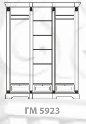 Шкаф для одежды Престиж ГМ 5923. Фото