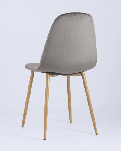 Стул Валенсия велюр серый. Фото №6