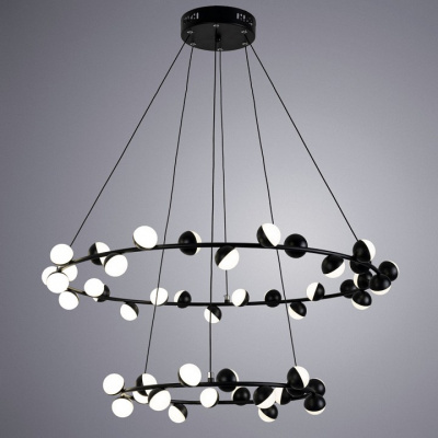 Подвесная люстра Arte Lamp Dexter A3619SP-48BK. Фото