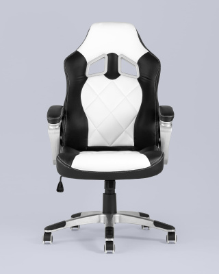 Кресло игровое TopChairs Continental белое. Фото №5