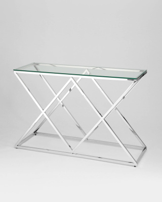 Консоль ИНСИГНИЯ 120*40 серебро фото Консоль ИНСИГНИЯ 120*40 серебро. Фото №3