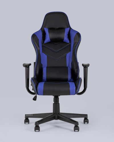 Кресло игровое TopChairs Impala синее. Фото №5